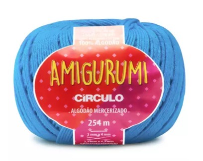 LINHA AMIGURUMI AZUL